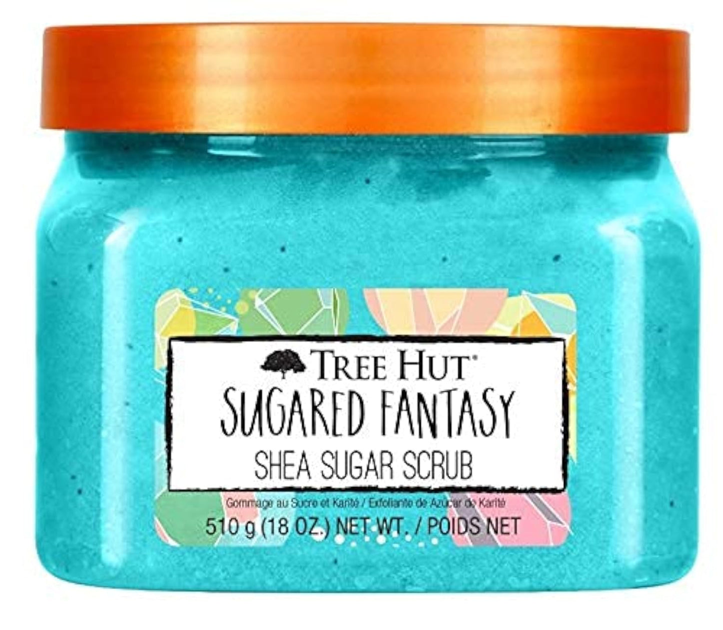 Tree Hut Shea Sugar Scrub Coco Colada, 18 oz, Ultra Hydrating and Exfoliating Scrub for Nourishing Essential Body Care