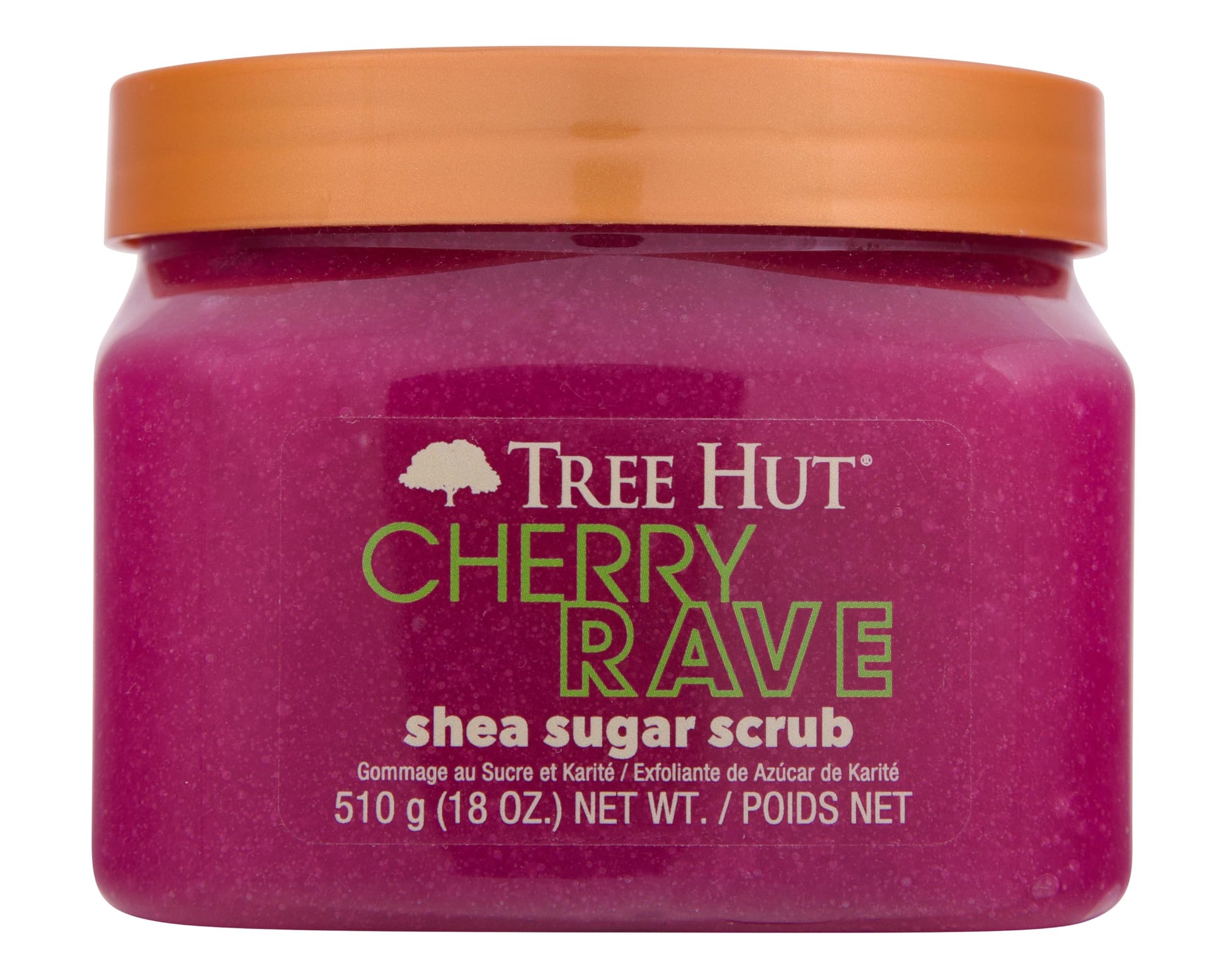 Tree Hut Shea Sugar Scrub Coco Colada, 18 oz, Ultra Hydrating and Exfoliating Scrub for Nourishing Essential Body Care