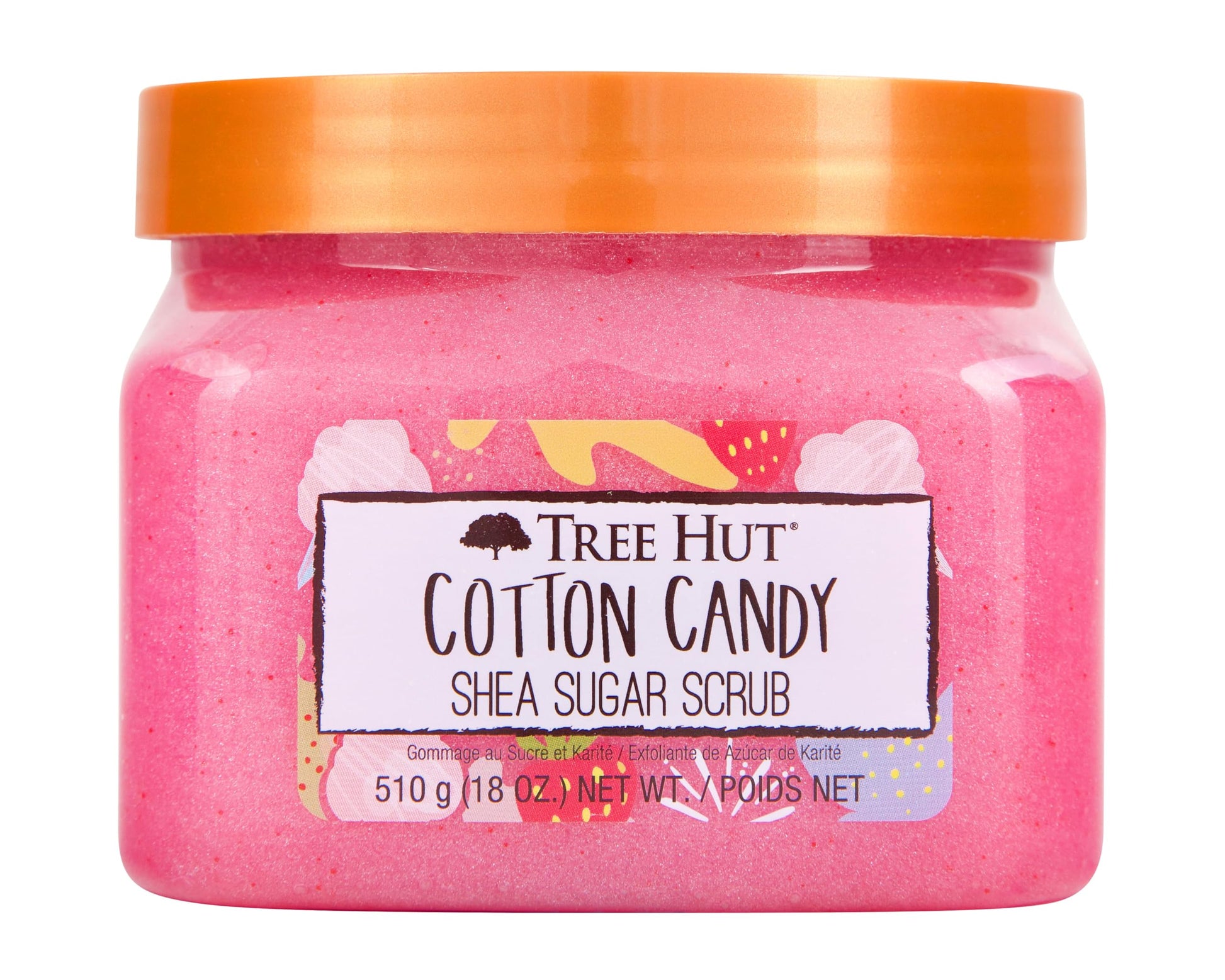 Tree Hut Shea Sugar Scrub Coco Colada, 18 oz, Ultra Hydrating and Exfoliating Scrub for Nourishing Essential Body Care