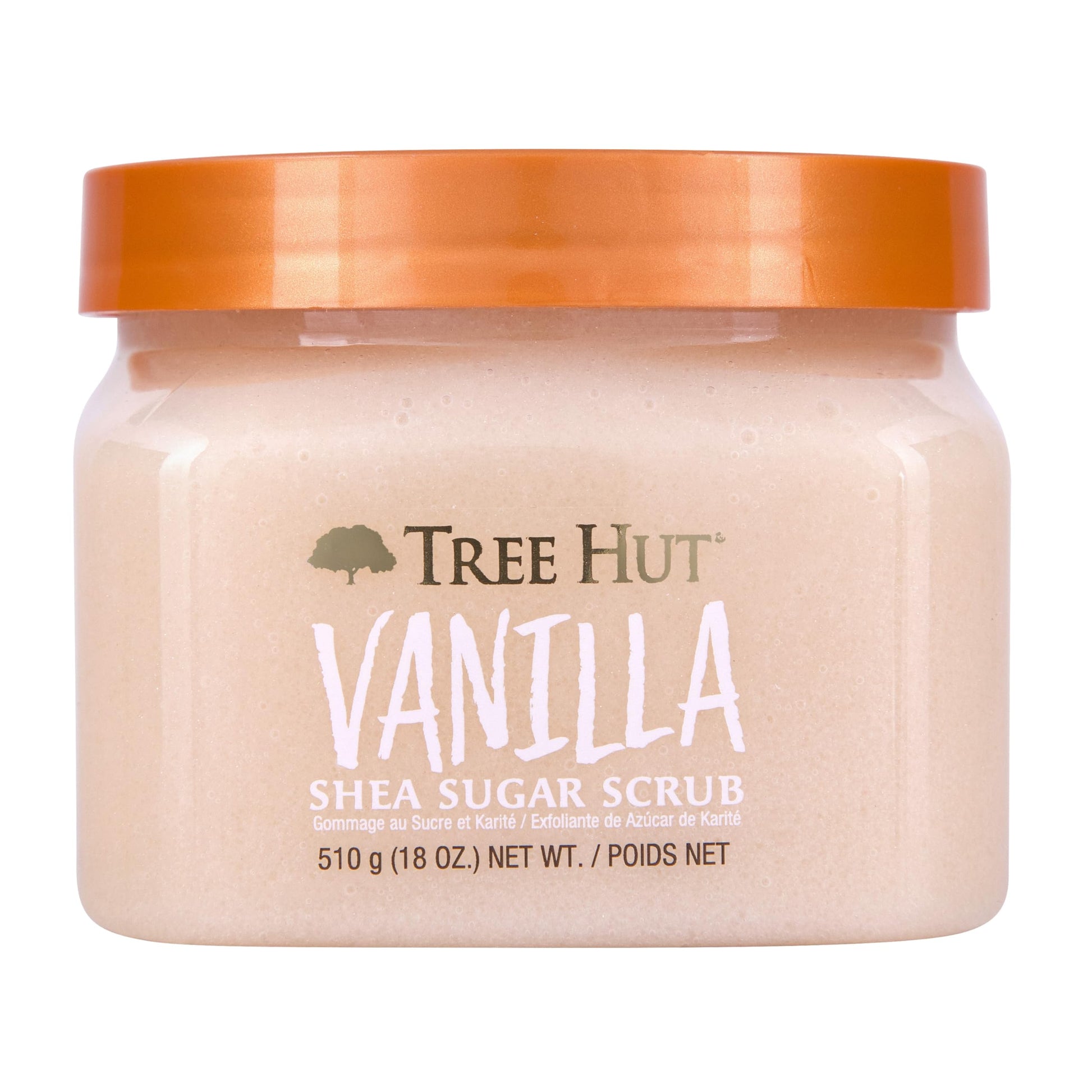 Tree Hut Shea Sugar Scrub Coco Colada, 18 oz, Ultra Hydrating and Exfoliating Scrub for Nourishing Essential Body Care