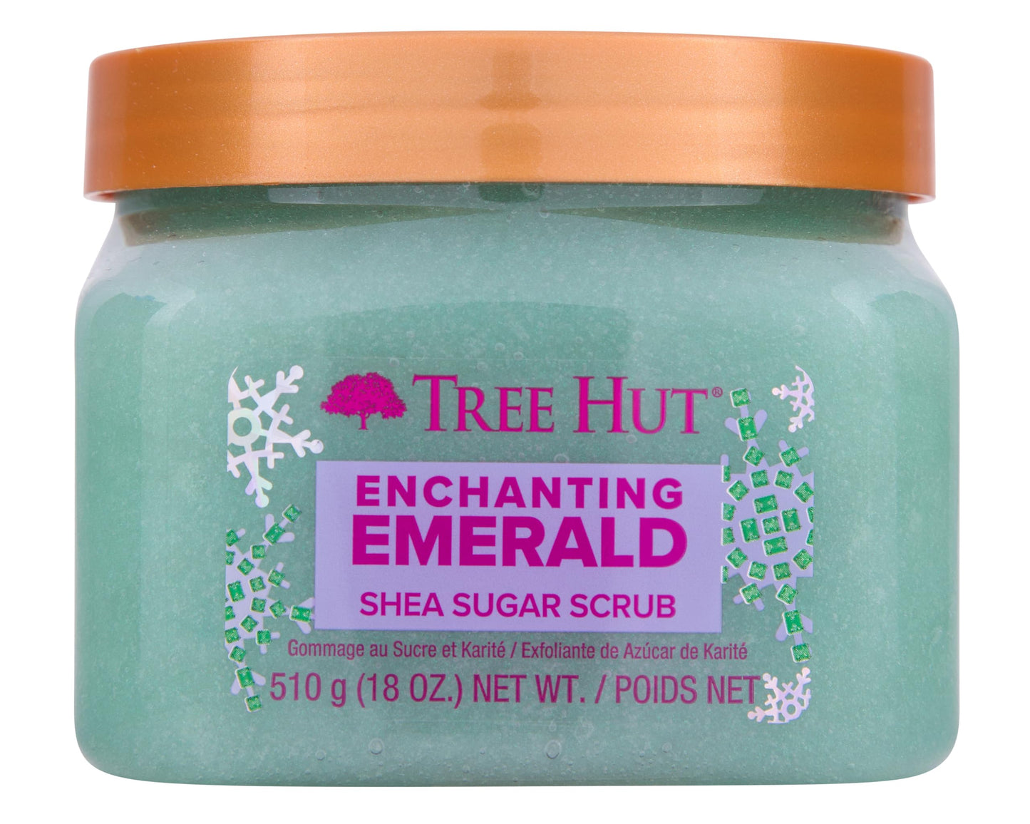 Tree Hut Shea Sugar Scrub Coco Colada, 18 oz, Ultra Hydrating and Exfoliating Scrub for Nourishing Essential Body Care